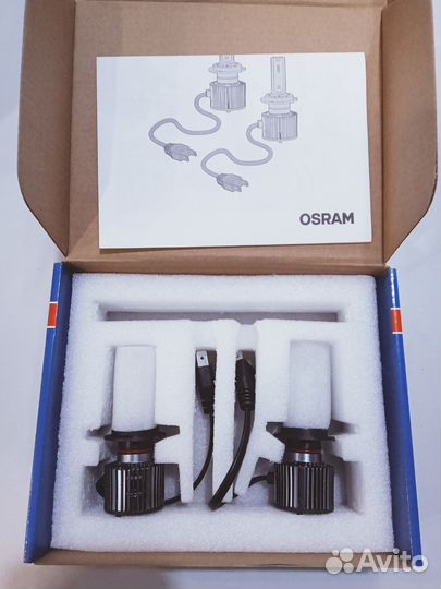 Светодиодные лампы Osram H4, H7, H8/9/11/16