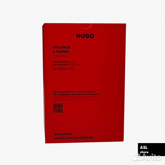 Оригинал hugo boss мужское нижнее белье боксеры 5