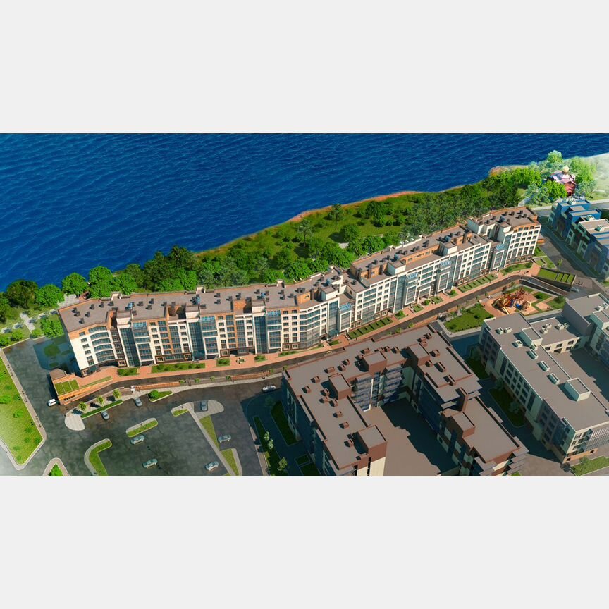 2-к. квартира, 64,8 м², 2/7 эт.