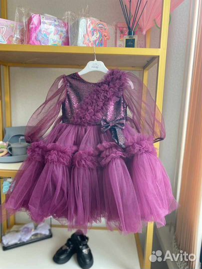 Платье для девочки 86