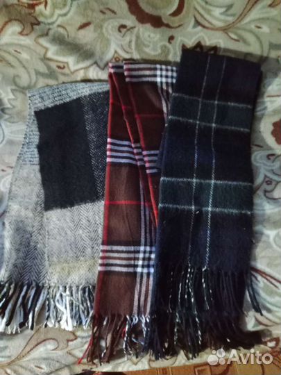 Мужской шарфы и шапки