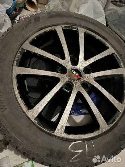 Колеса в сборе r17 зимние toyota