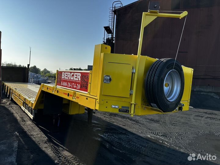 Полуприцеп трал (тяжеловоз) Berger 9854, 2023