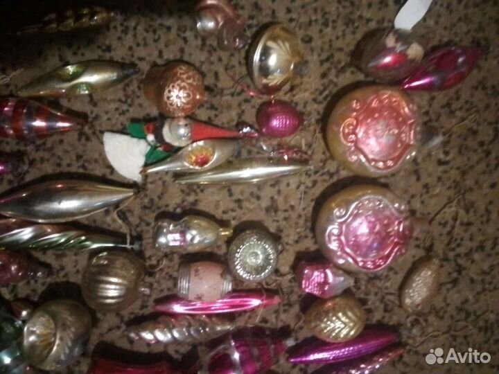 Елочные игрушки,дед мороз и снегурочка