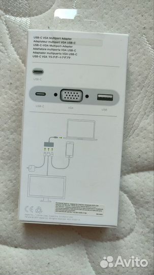 Apple Многопортовый адаптер USB-C VGA