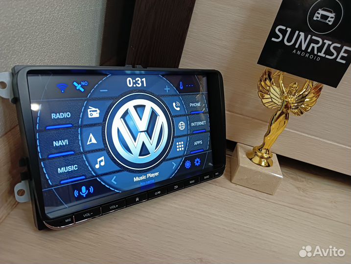 Магнитола 2din Volkswagen Android
