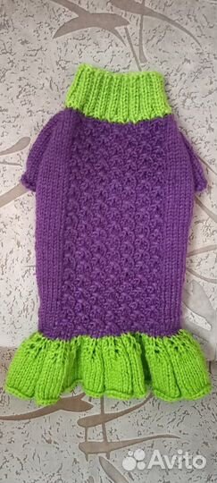 Вязаные вещи питомцам (ручная работа) под заказ