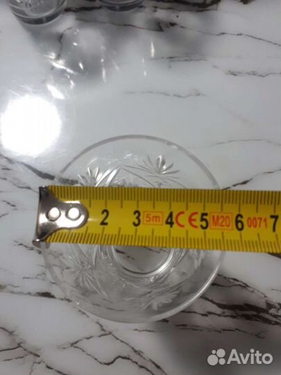 Стопки хрусталь СССР