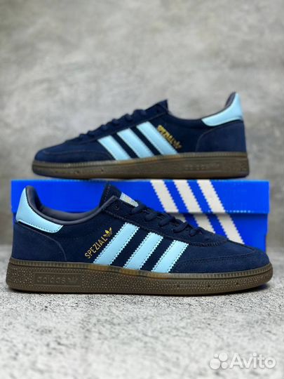 Кроссовки Adidas Handball Spezial Navy Gum