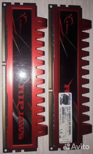 2 и 4GB DDR3 двухстор.; 32 и 64 DDR3 Reg; SO-dimm