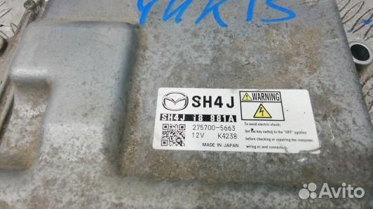 Блок управления двс mazda 6 GJ (YUK15PC01)