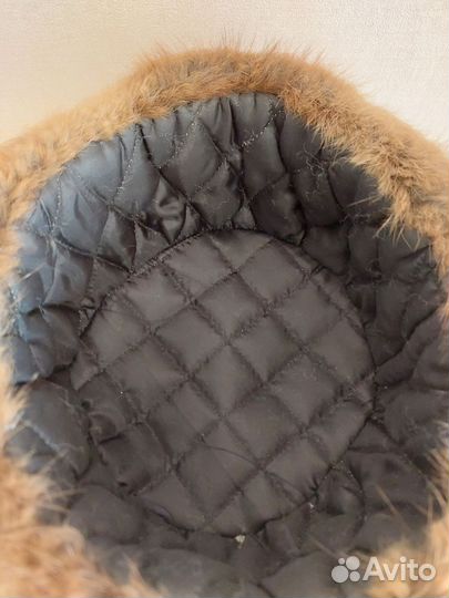 Мужская шапка обманка