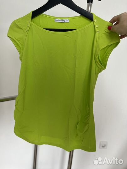 Джинсы платье и футболка для беременной