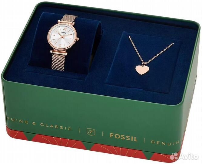 Женские наручные часы Fossil Carlie ES5314SET