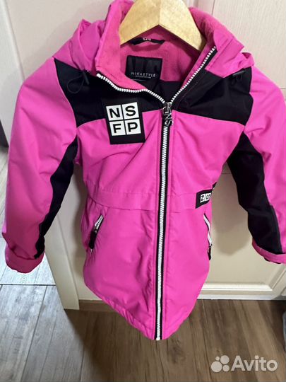 Зимний комплект для девочки 128