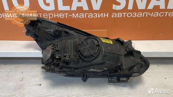 Фара левая (хром) Opel Corsa D