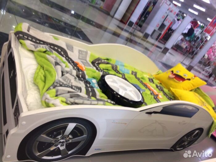 Детская кровать машинка в наличии