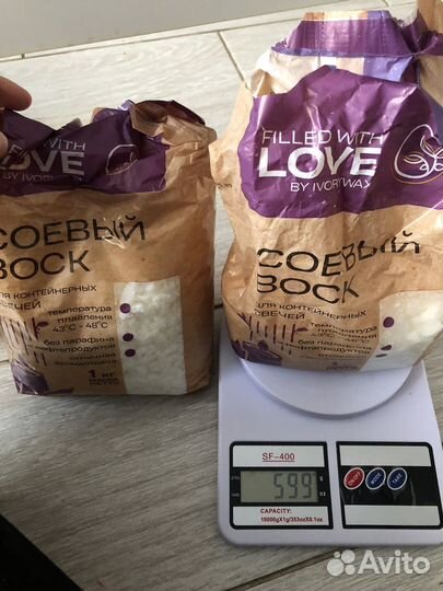 Соевый воск для свечей