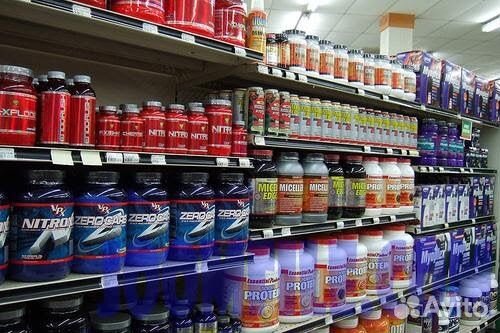 Распродажа спортивного инвентаря и питания