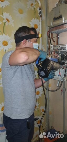 Ремонт котла колонки плит эл.нагревателя