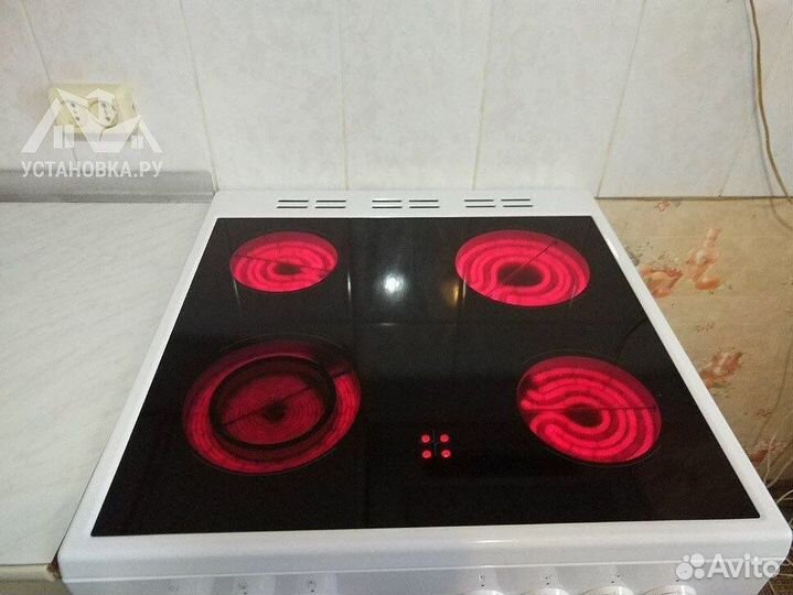 Электроплита стеклокерамика две духовки Beko