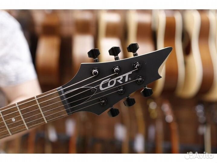 Cort KX100-IO красная электрогитара