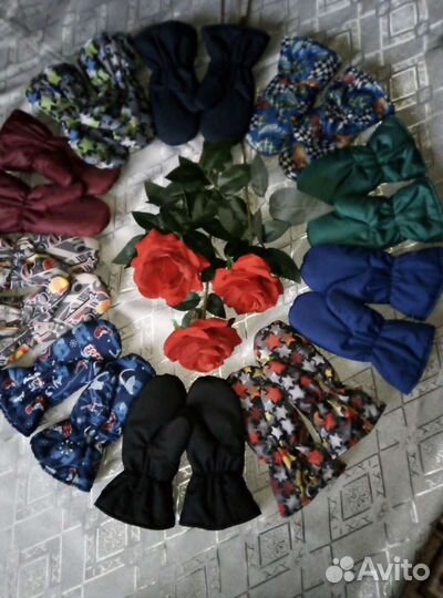 Варежки непромокаемые детские