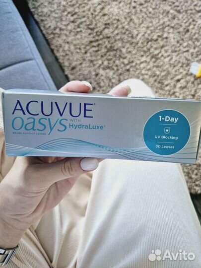 Линзы контактные acuvue oasys 1 day