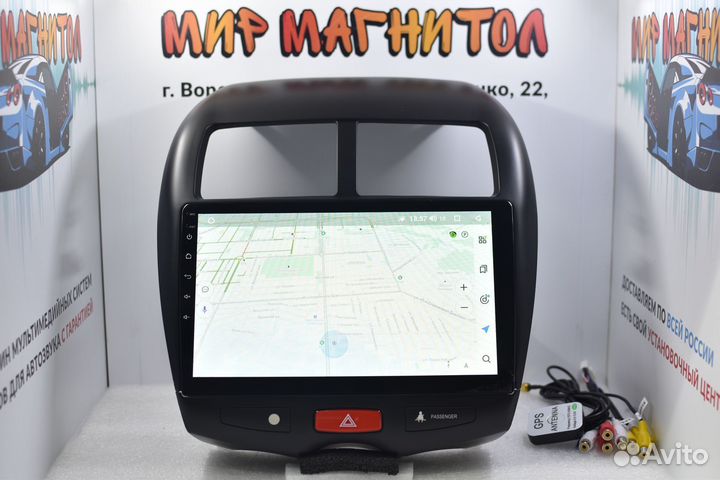 Магнитола Mitsubishi ASX android IPS