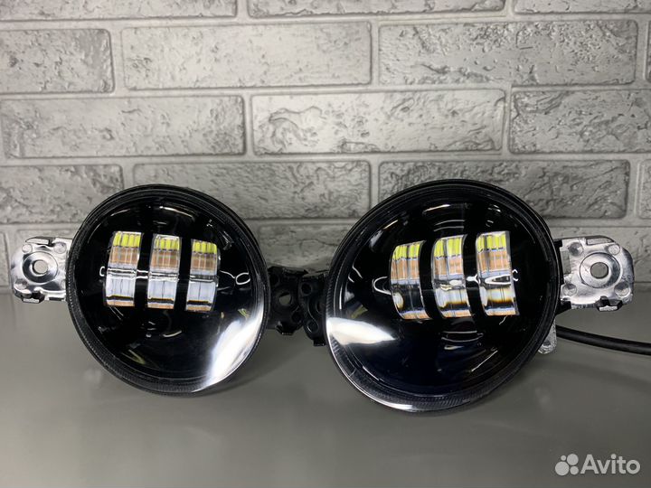 LED птф Nissan Almera, Teana, X-trail, Qashqai