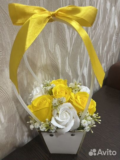 Цветы из мыла