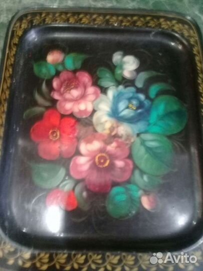 Поднос металлический