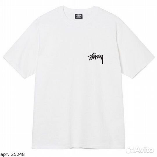 Футболка Stussy peace белая