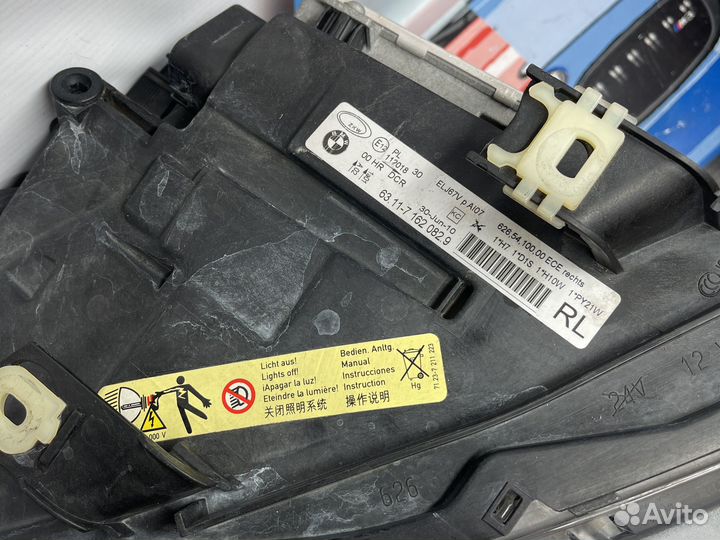 Фары комплект AHL адаптивные ксенон BMW 3 E90 E91