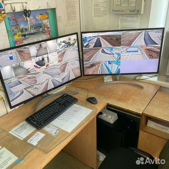 Монтаж видеонаблюдения