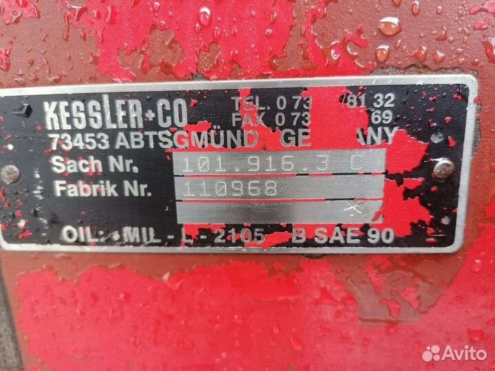 Mост ричстакер Kalmar Kessler+co 101.916.3C