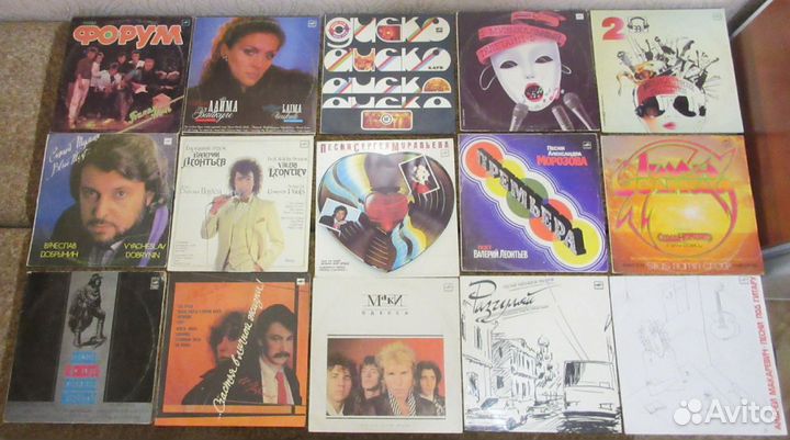 Пластинки времен СССР