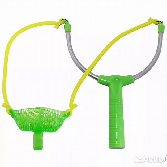 Рогатка для заброса прикормки Caiman зеленая метал