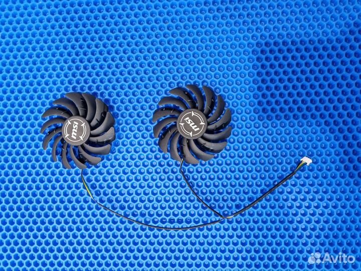 Кулера MSI Armor 87мм PLD09210S12HH 2 кулера