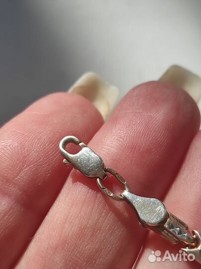 Браслет позолота