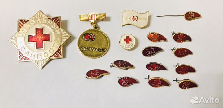 Значки донор СССР