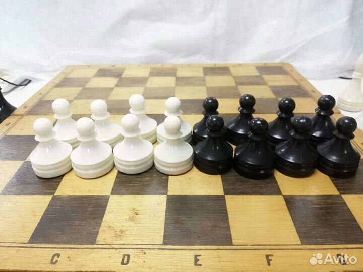 Редкие турнирные шахматы СССР крупные