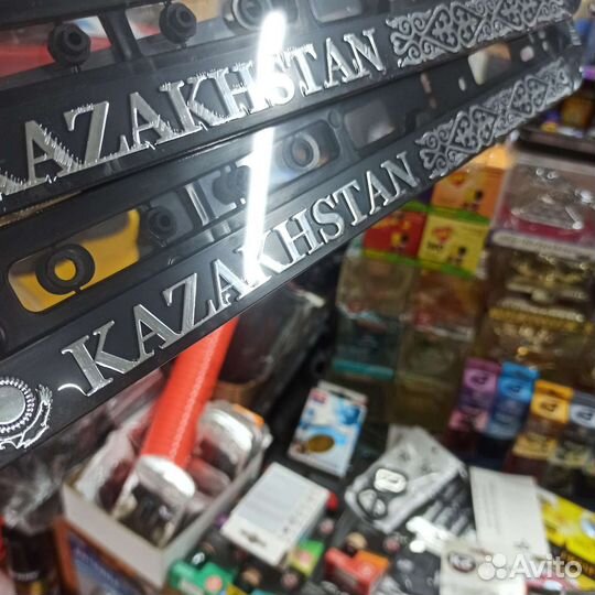 Рамки под номер Казахстан серебро