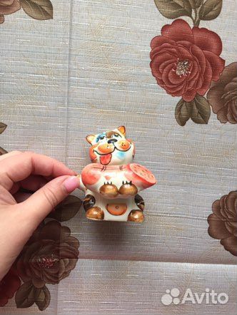 Керамическая фигура кота