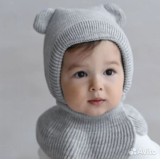 Шапка детская зимняя