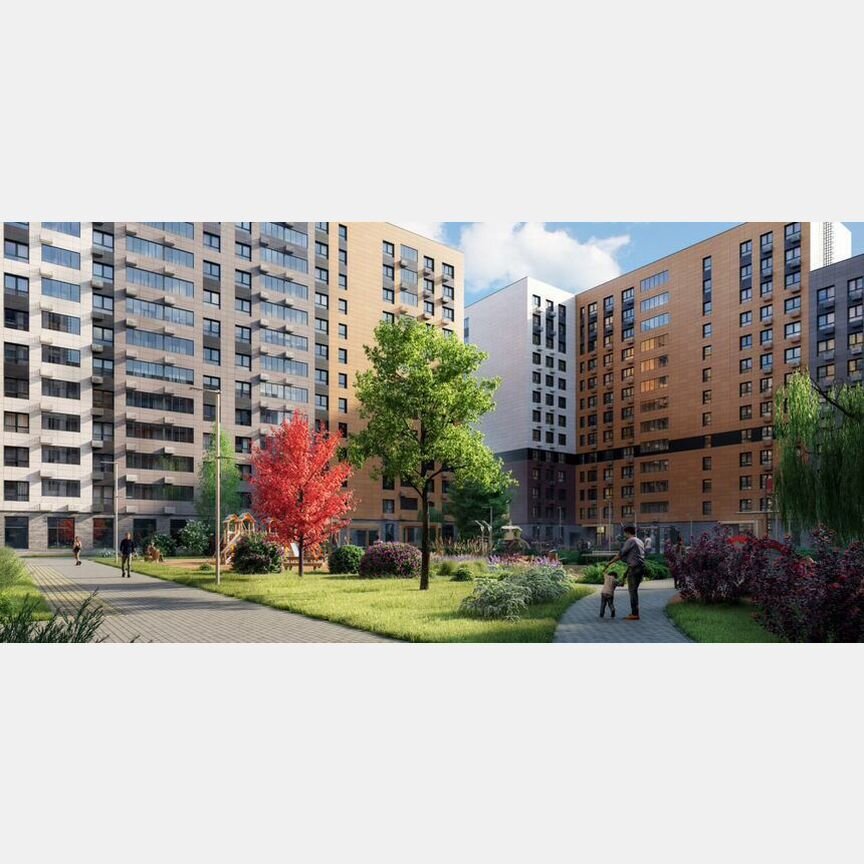 1-к. квартира, 34,1 м², 11/13 эт.