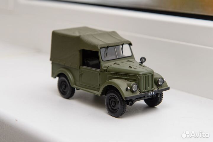 Модель газ-69 1:43, DeAgostini