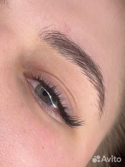 Наращивание ресниц модель