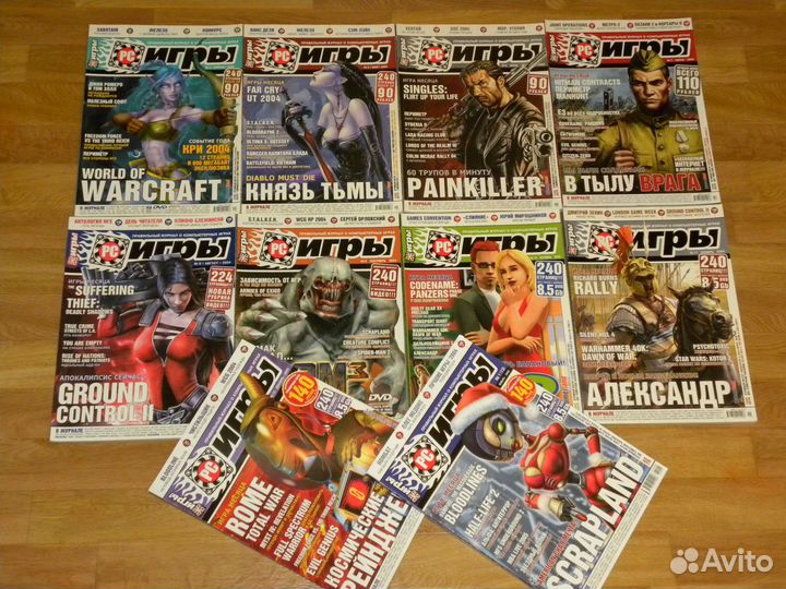 Журналы Enter, Железо, Chip, Навигатор им, PC Игры