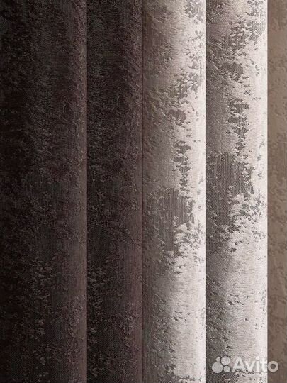 Шторы Комбинированные на шторной ленте